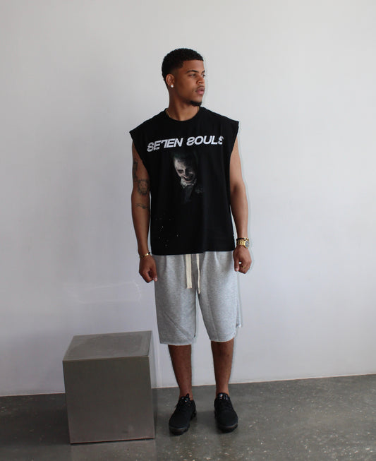 SE7EN SOULS CUTOUT JOKER TEE